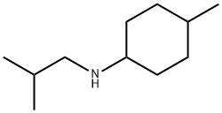 Cyclohexanamine, 4-methyl-N-(2-methylpropyl)- 结构式