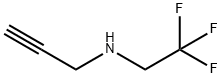 (丙-2-炔-1-基)(2,2,2-三氟乙基)胺 结构式