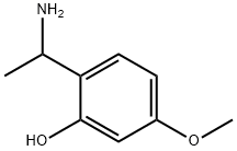 Phenol, 2-(1-aminoethyl)-5-methoxy- 结构式