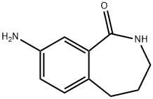 8-氨基-2,3,4,5-四氢-1H-苯并[C]氮杂-1-酮 结构式