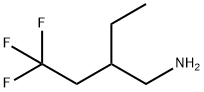 1-Butanamine, 2-ethyl-4,4,4-trifluoro- 结构式