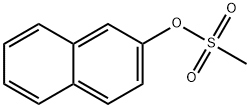 2-Naphthalenol, 2-methanesulfonate 结构式