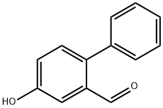 4-羟基-[1,1'-联苯]-2-碳醛 结构式