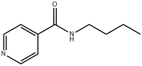 N-丁基异烟酰胺 结构式