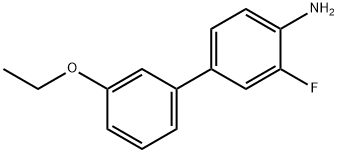 3'-乙氧基-3-氟联苯-4-胺 结构式