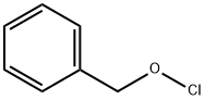 Hypochlorous acid, phenylmethyl ester 结构式