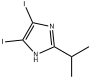 4,5-二碘-2-异丙基-1H-咪唑 结构式