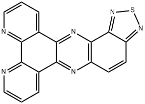 Dipyrido[3,2-a:2',3'-c]phenazine-10,11-(2,1,3-thiadiazole) 结构式