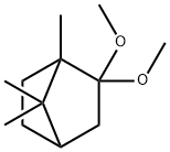 Bicyclo[2.2.1]heptane, 2,2-dimethoxy-1,7,7-trimethyl- 结构式