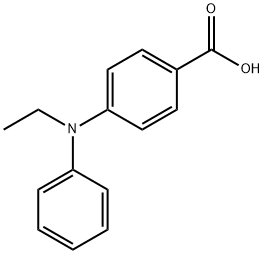 Benzoic acid, 4-(ethylphenylamino)- 结构式