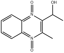 α,3-Dimethyl-2-quinoxalinemethanol 1,4-Dioxide 结构式