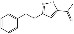3-苄氧-5-乙酰基异噁唑 结构式