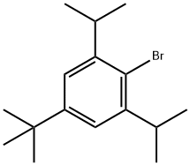 1-溴-4-叔丁基-2,6-二异丙苯 结构式