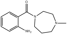 2-(4-甲基-1,4-二氮杂-1-羰基)苯胺 结构式