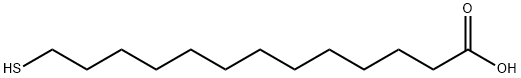 13-巯基十三酸 结构式