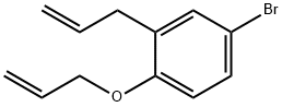 Benzene, 4-bromo-2-(2-propen-1-yl)-1-(2-propen-1-yloxy)- 结构式