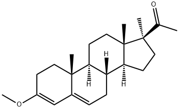 Pregna-3,5-dien-20-one, 3-methoxy-17-methyl- (7CI,8CI) 结构式