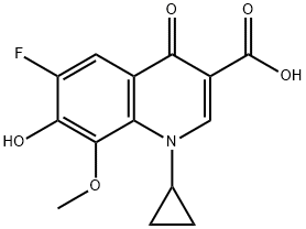 莫西沙星杂质44 结构式