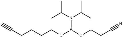 2-氰基乙基 己-5-炔-1-基 二异丙基膦酰基RAMI二TE 结构式