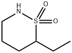 6-ethyl-1,2-thiazinane-1,1-dione 结构式