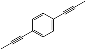 1,4-di(propynyl)benzene 结构式