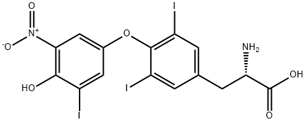 左甲状腺素杂质15 结构式