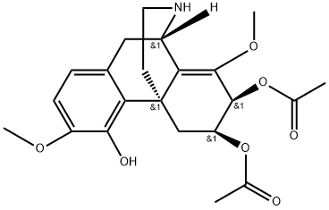 6,7-Di-O-acetylsinococuline 结构式