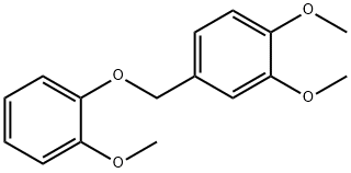 Benzene, 1,2-dimethoxy-4-[(2-methoxyphenoxy)methyl]- 结构式
