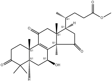 Methyl lucidenate A 结构式