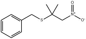 Benzene, [[(1,1-dimethyl-2-nitroethyl)thio]methyl]- 结构式