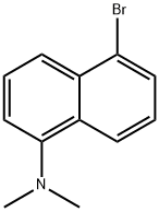 5-bromo-N,N-dimethylnaphthalen-1-amine 结构式