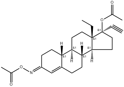 Norgestimate N-Acetate 结构式