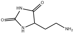 2,4-Imidazolidinedione, 5-(2-aminoethyl)- 结构式