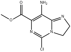 Imidazo[1,2-c]pyrimidine-7-carboxylic acid, 8-amino-5-chloro-2,3-dihydro-, methyl ester