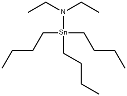 Stannanamine, 1,1,1-tributyl-N,N-diethyl- 结构式