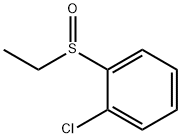 Benzene, 1-chloro-2-(ethylsulfinyl)- 结构式