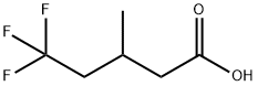 3-methyl-5,5,5-trifluoropentanoic acid 结构式