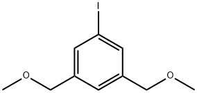 Benzene, 1-iodo-3,5-bis(methoxymethyl)- 结构式