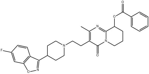 Paliperidone Benzoic acid 结构式