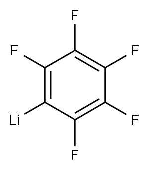 lithium pentafluorophenyl 结构式