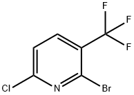 2-溴-6-氯-3-(三氟甲基)吡啶 结构式