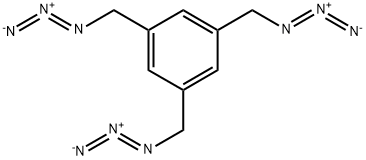 Benzene, 1,3,5-tris(azidomethyl)- 结构式