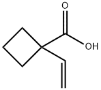 1-乙烯基环丁烷-1-羧酸 结构式