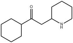 Ethanone, 1-cyclohexyl-2-(2-piperidinyl)- 结构式