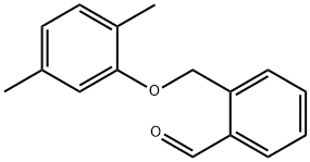 2-(2,5-DIMETHYLPHENOXYMETHYL)BENZALDEHYDE 结构式