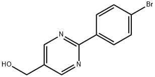 (2-(4-Bromophenyl)pyrimidin-5-yl)methanol 结构式