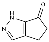 4,5-二氢环戊二烯并[C]吡唑-6(1H)-酮 结构式