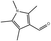 1,2,4,5-四甲基-1H-吡咯-3-甲醛 结构式