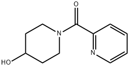 (4-羟基哌啶-1-基)(吡啶-2-基)甲酮 结构式