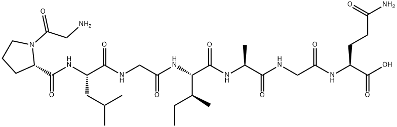 Gly-Pro-Leu-Gly-Ile-Ala-Gly-Gln 结构式